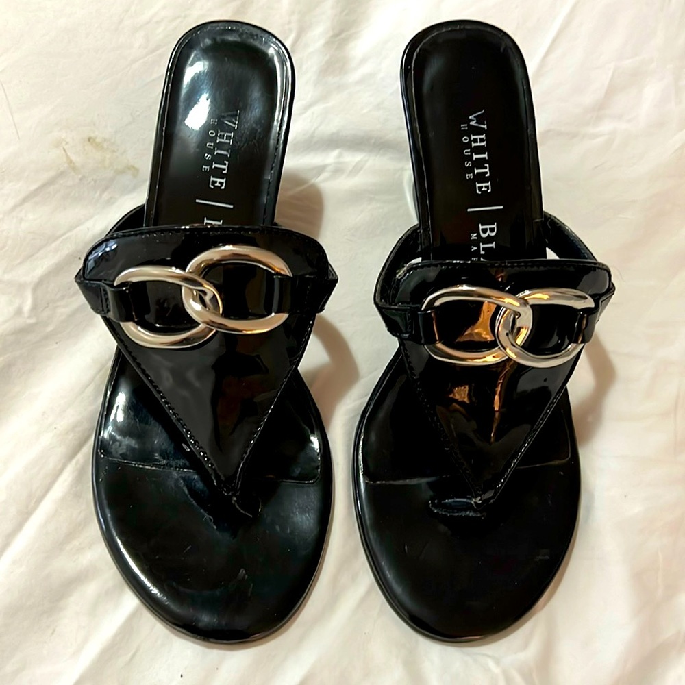White House Black market platform sandals 👡